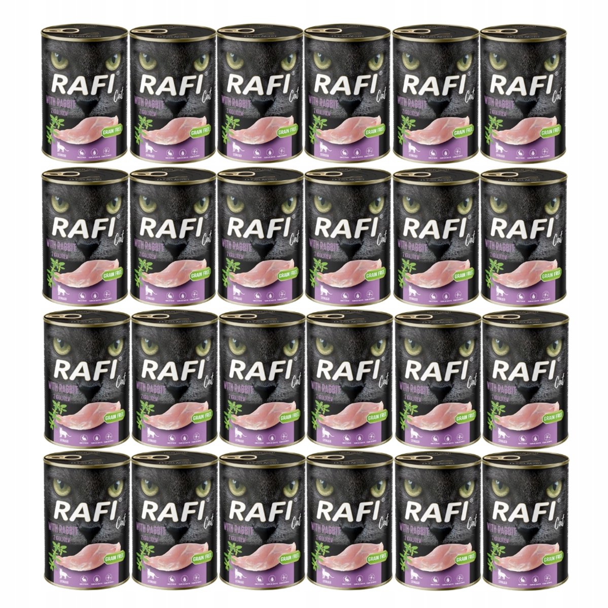 Dolina Noteci Rafi - Kattenvoer - Konijn - Sterilisatie - Natvoer