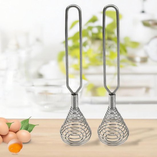 Handmixer - Roerstok Roerder - Koken Bakken - Efficiënte Mengprestatie - 22 cm - Zilver — afbeelding 3