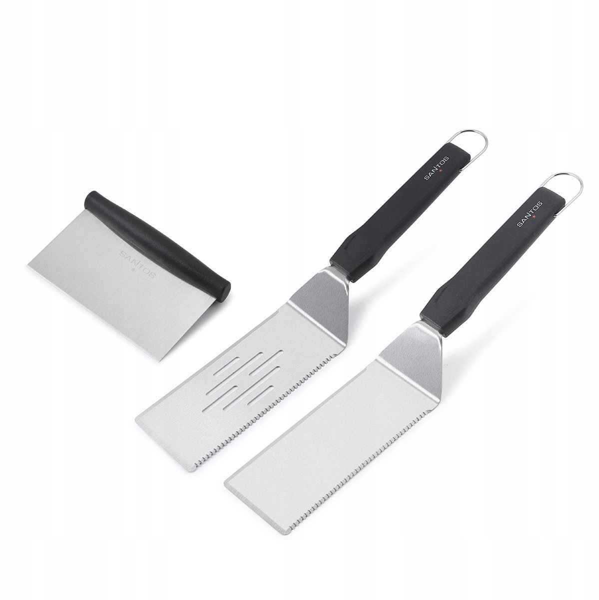 SANTOS Plancha Grillset, 3-delig RVS
