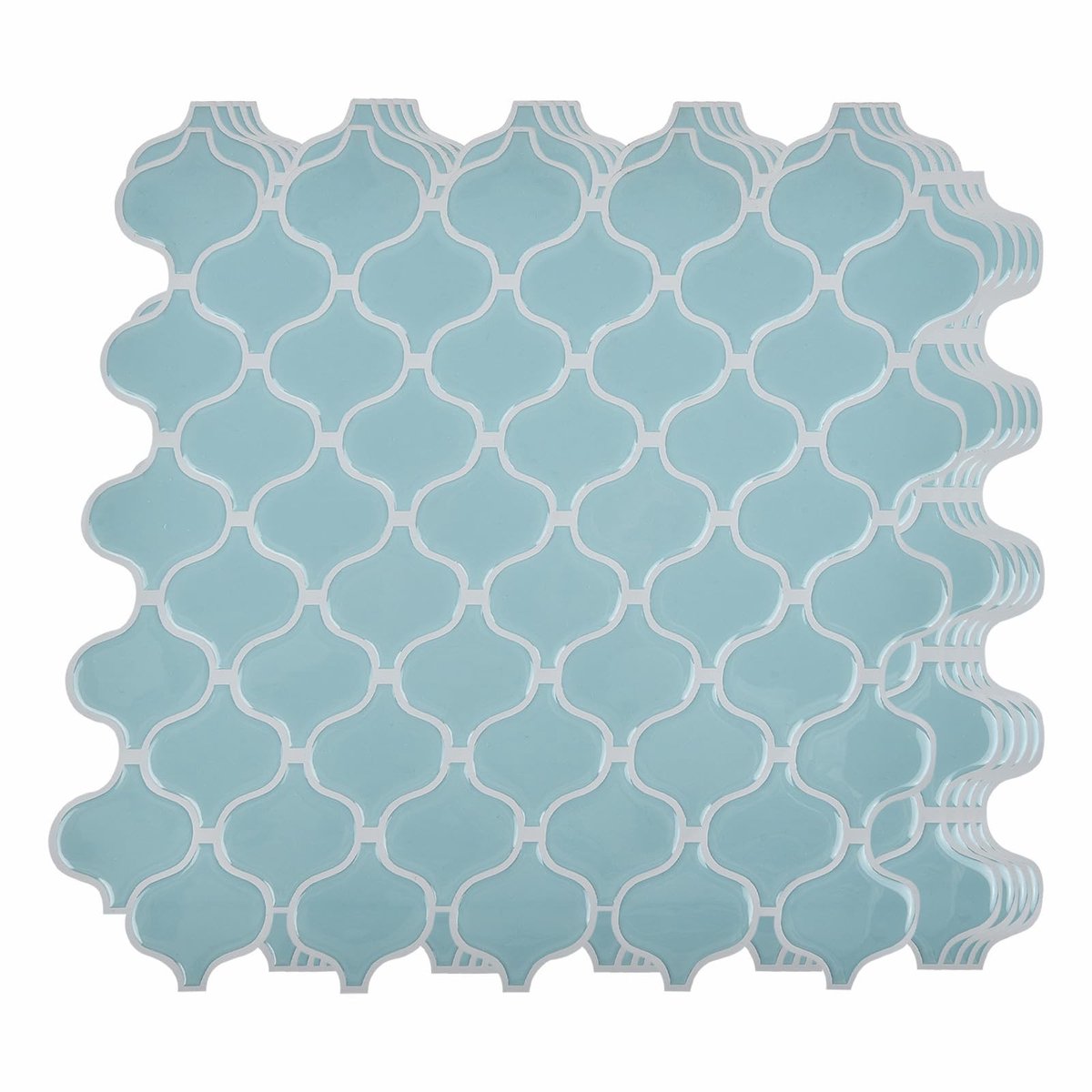 Dailygoods- Muurstickers 3D-effect - Zelfklevende Sticker - Waterdichte Tegelstickers - Backsplash voor Keuken/Badkamer - Eenvoudig te Installeren - Vlekbestendig