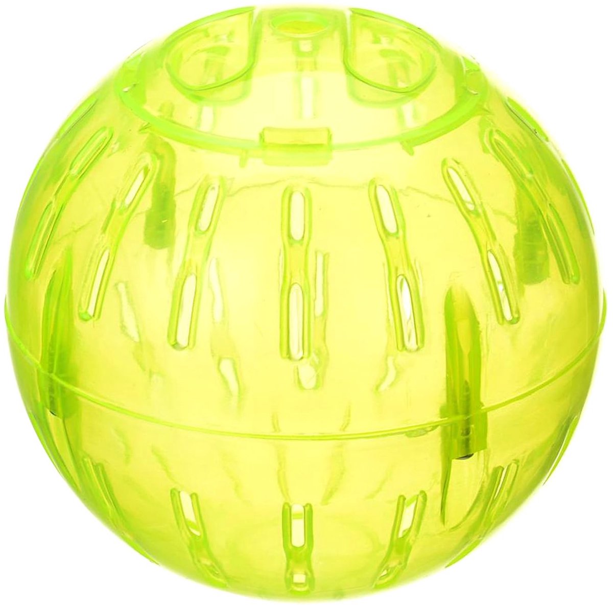 Dailygoods- Hamsterbal 25 cm - Duurzaam kunststof - Uitgehold loopwiel - DIY-combinatiespeelgoed - Luchtdoorlatend - Veilig voor huisdieren - Hamsterwiel