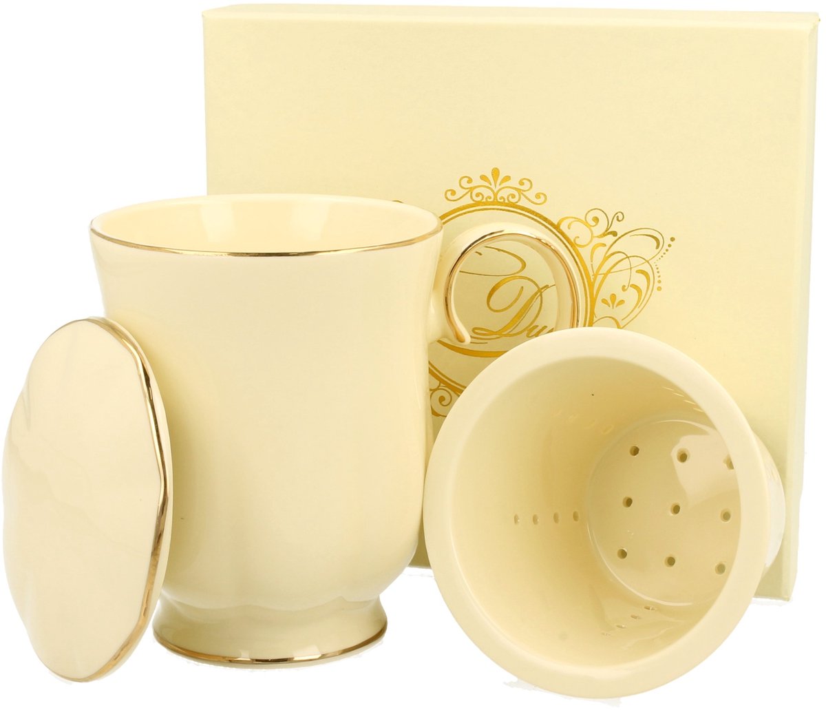 ECRU CLARK theepot met filter - 450 ml