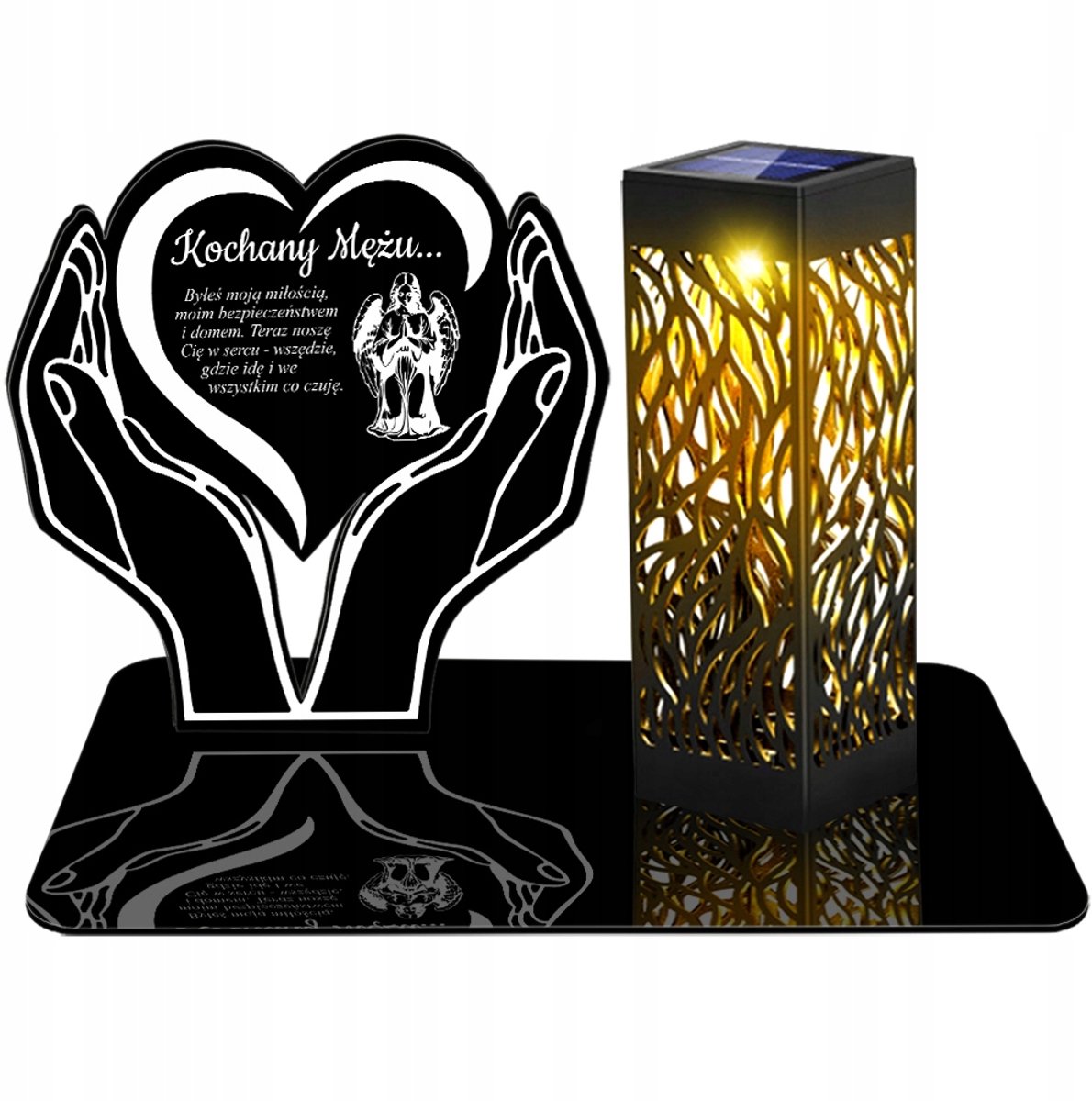 LED Solar Candle XL - Eeuwige vlam voor het graf