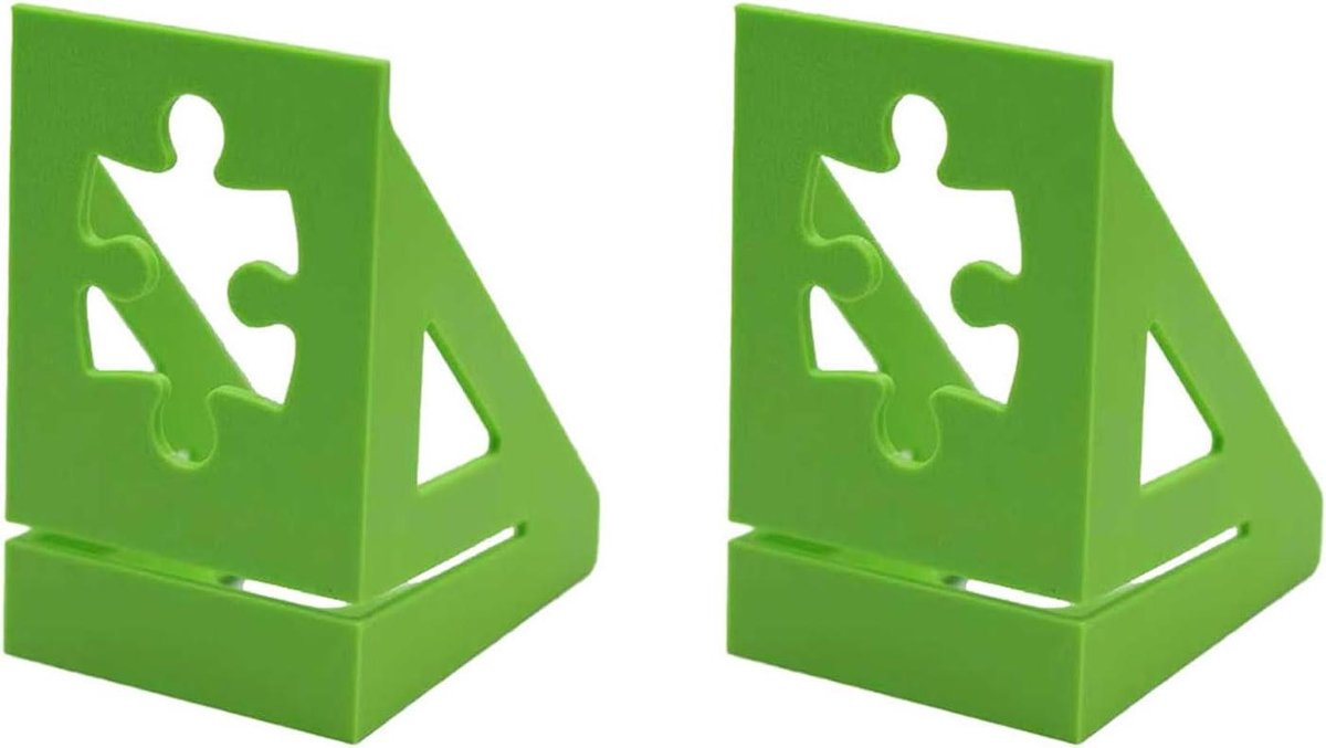 Puzzel Organisatoren - Puzzelbord Houder - Huis Entertainment - Opvouwbaar Ontwerp - 15 x 15 x 6 cm - Groen