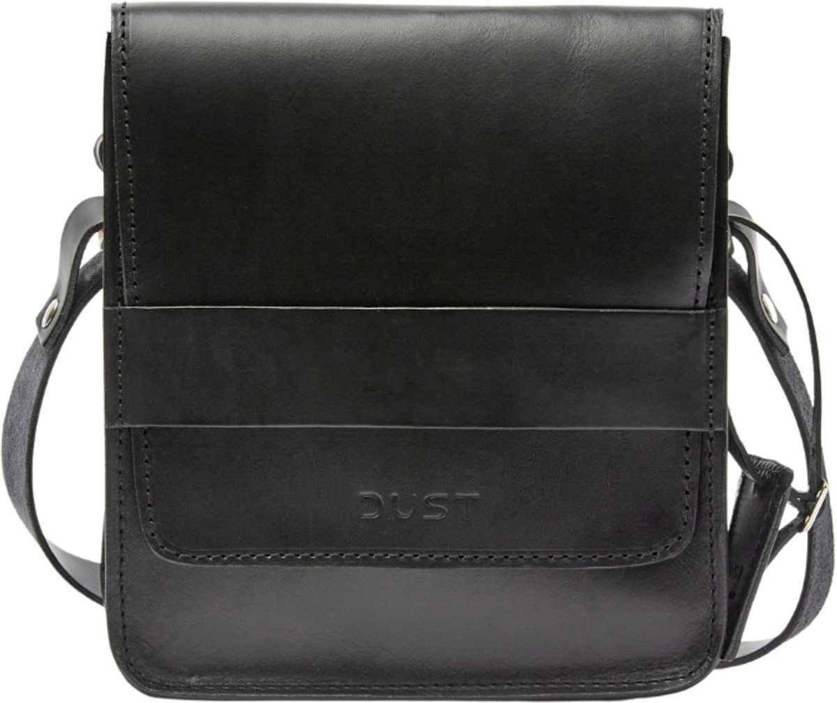Leren Messenger Zwart Mod 114