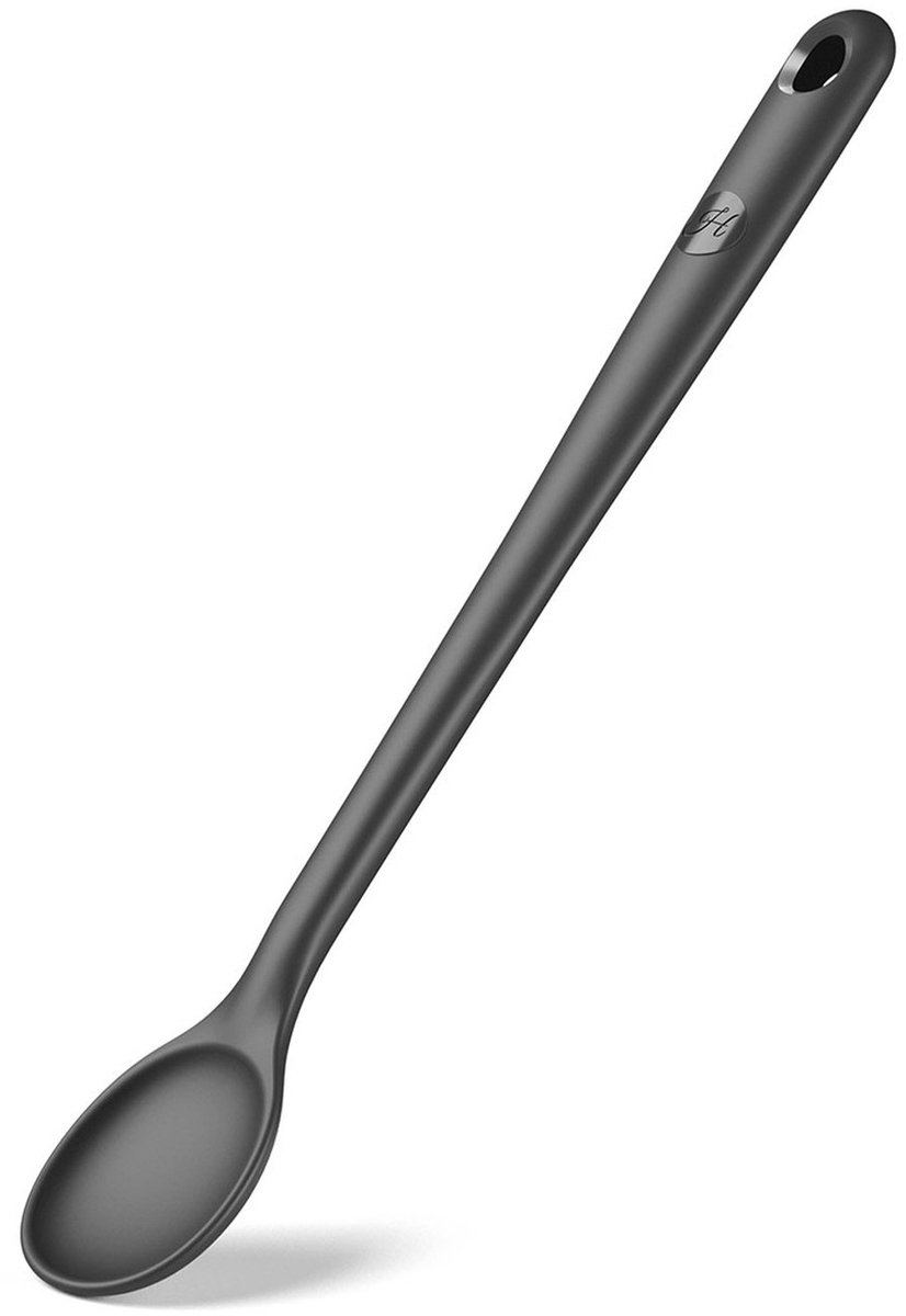 Hoffmann kooklepel - 30 cm - siliconen met roestvrijstalen kern - vaatwasserbestendig