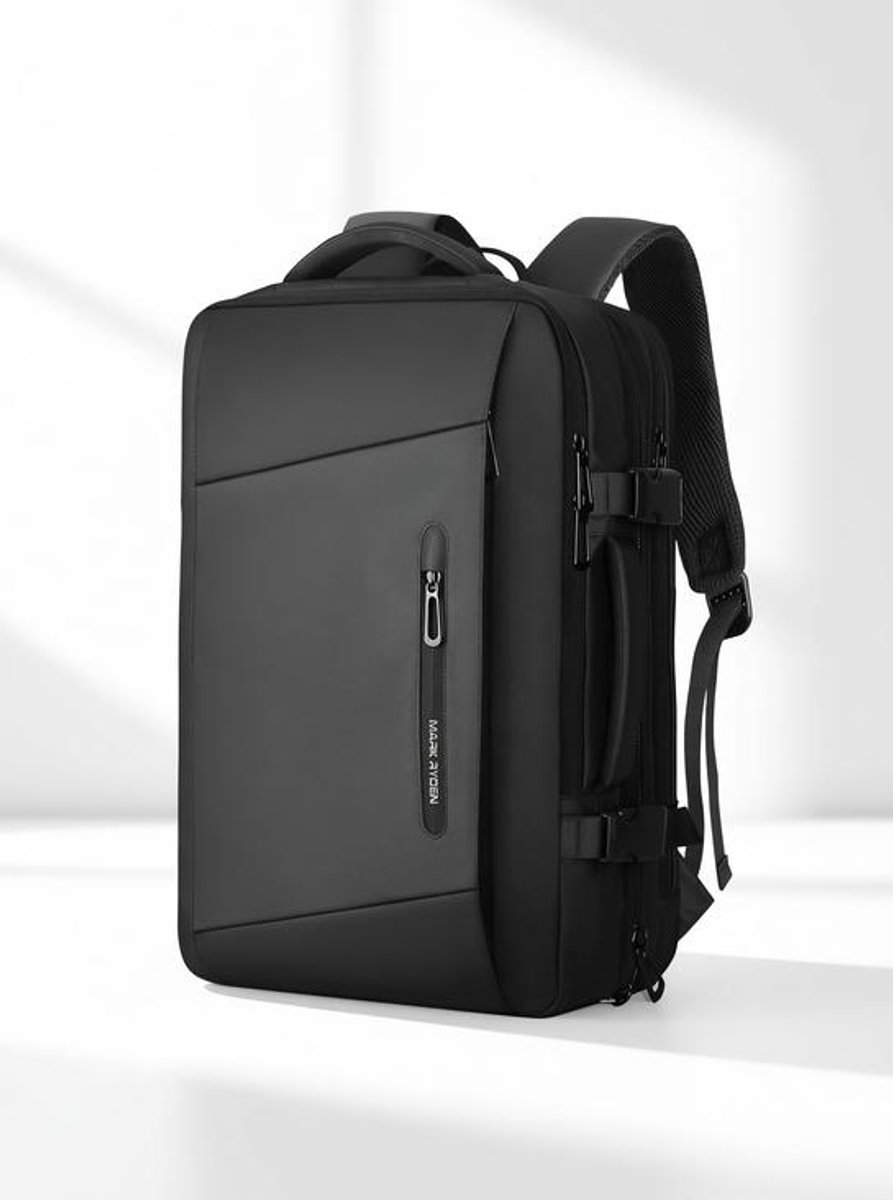 Maison Elara Uitbreidbare waterdichte laptoprugzak voor weekendtrips, 25-40L, met diefstalbeveiliging