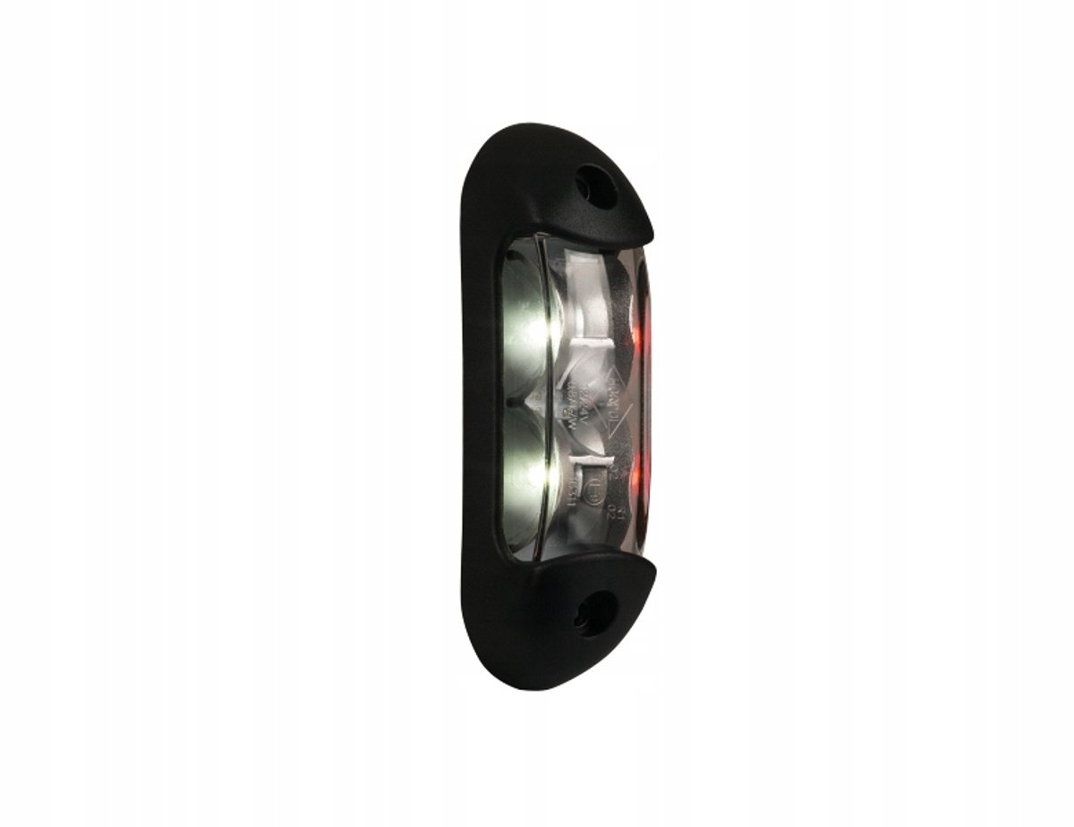 LED Markeringslamp Wit-Rood 4 LED 12/24V