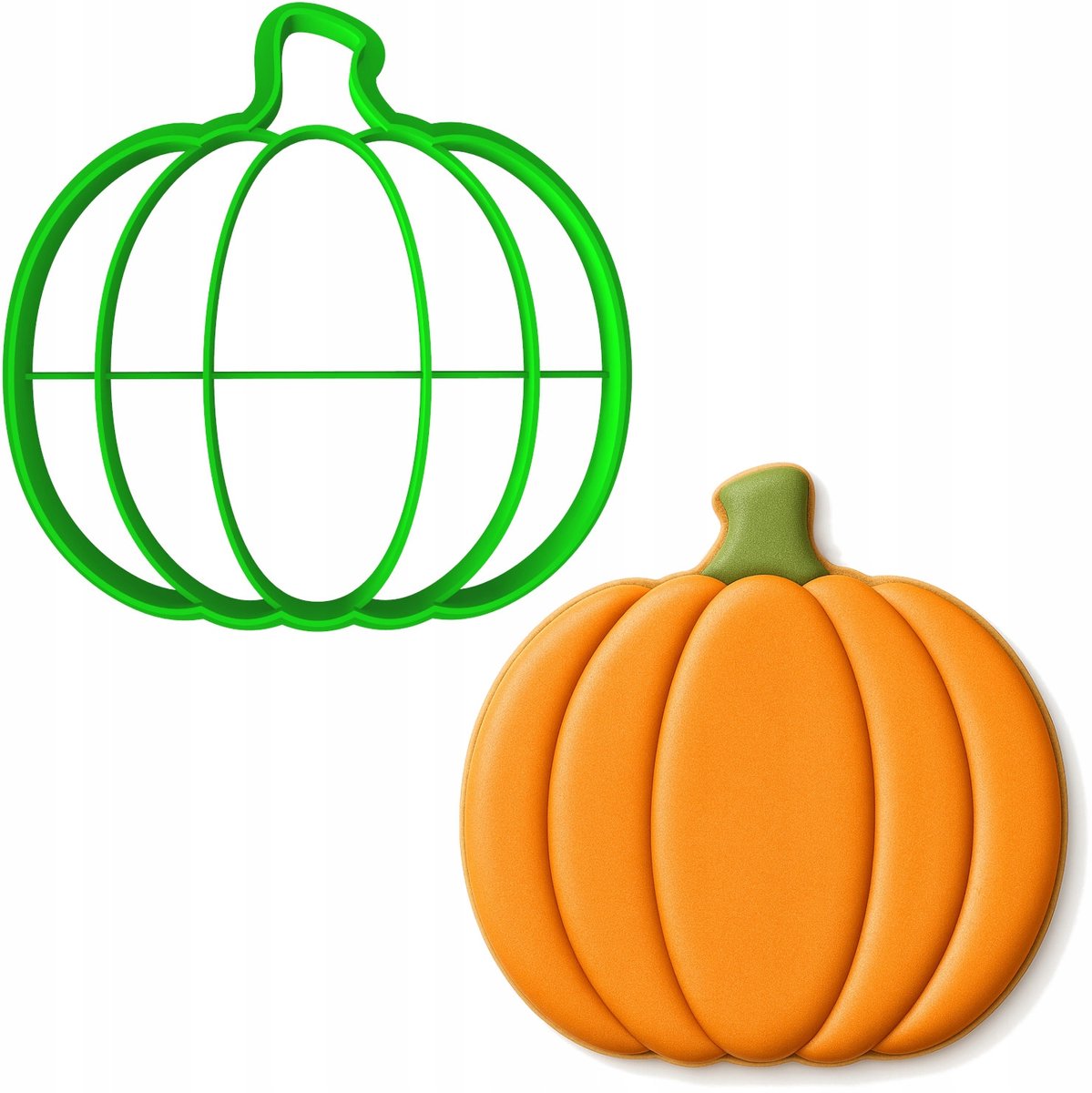 Halloween Koekjesvorm - Pompoen 8cm