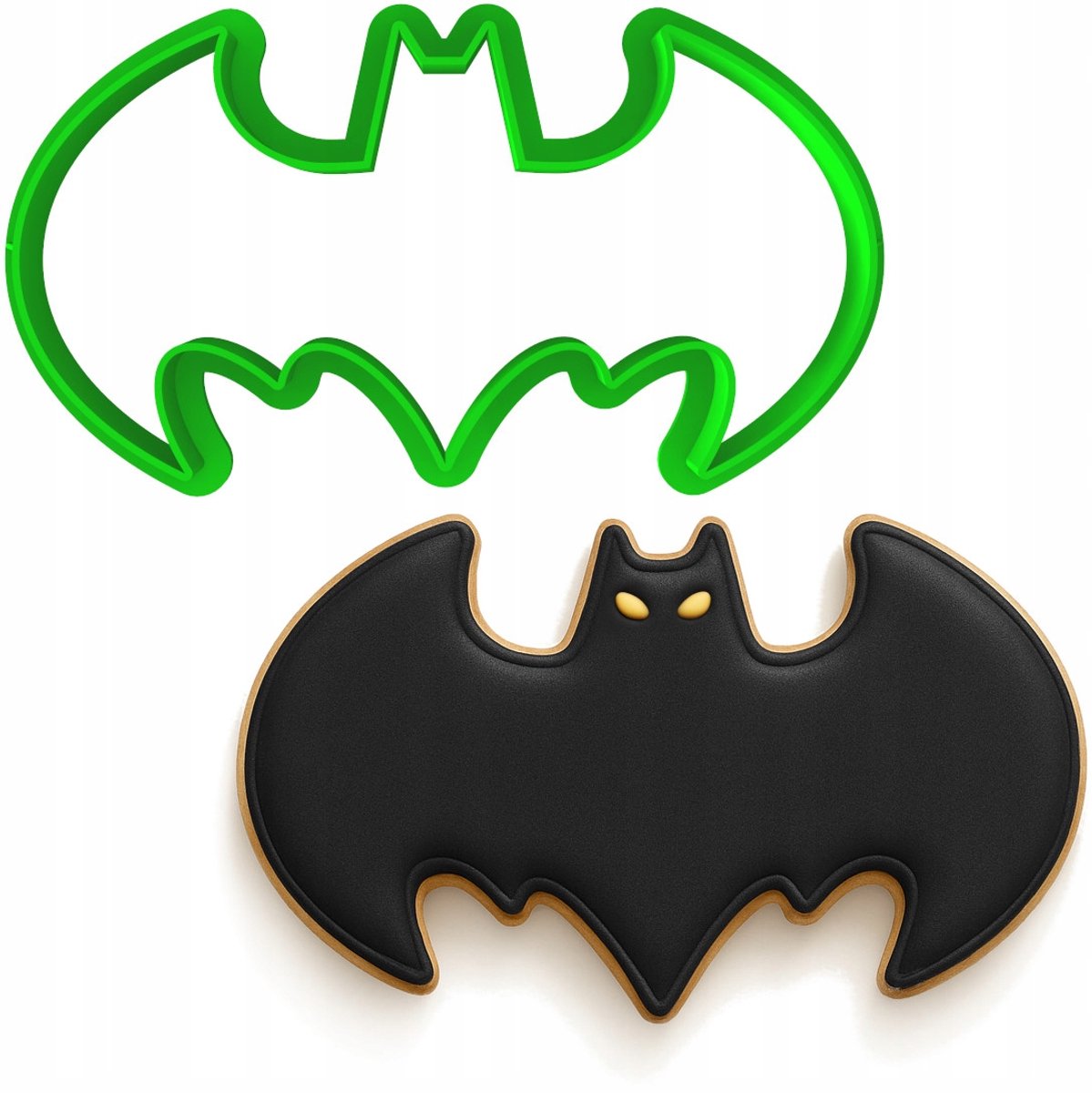 Koekjesvorm Halloween Vleermuis - Plastic PETG - Vaatwasmachinebestendig