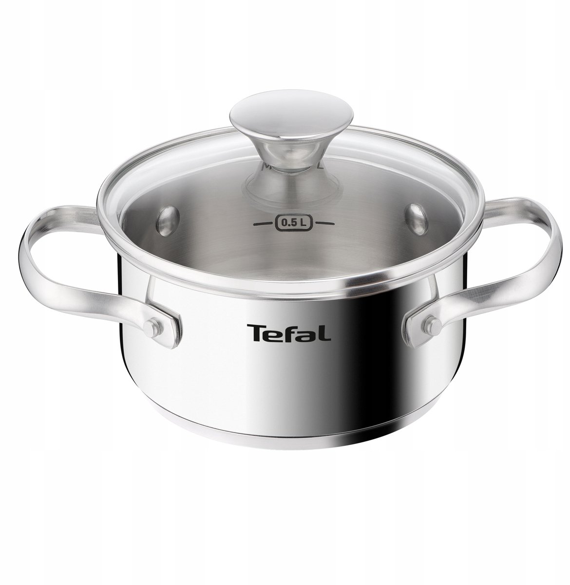 Tefal Minis Pan met Deksel 14cm - RVS, Geschikt voor Inductie