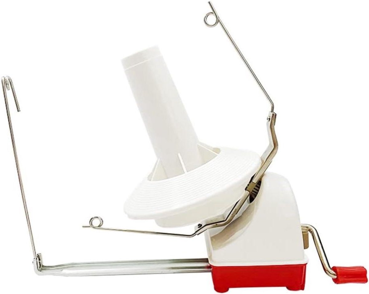 Draadwikkelaar - Garen Organizer - Handwerk Snel - Stabiele Aandrijving - 26 x 15 x 15 cm - Wit
