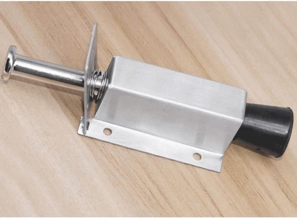 Deurstopper - Deurvastzetter - Deur Dempen - Sterke Magneet - 350 Gram - Zilver