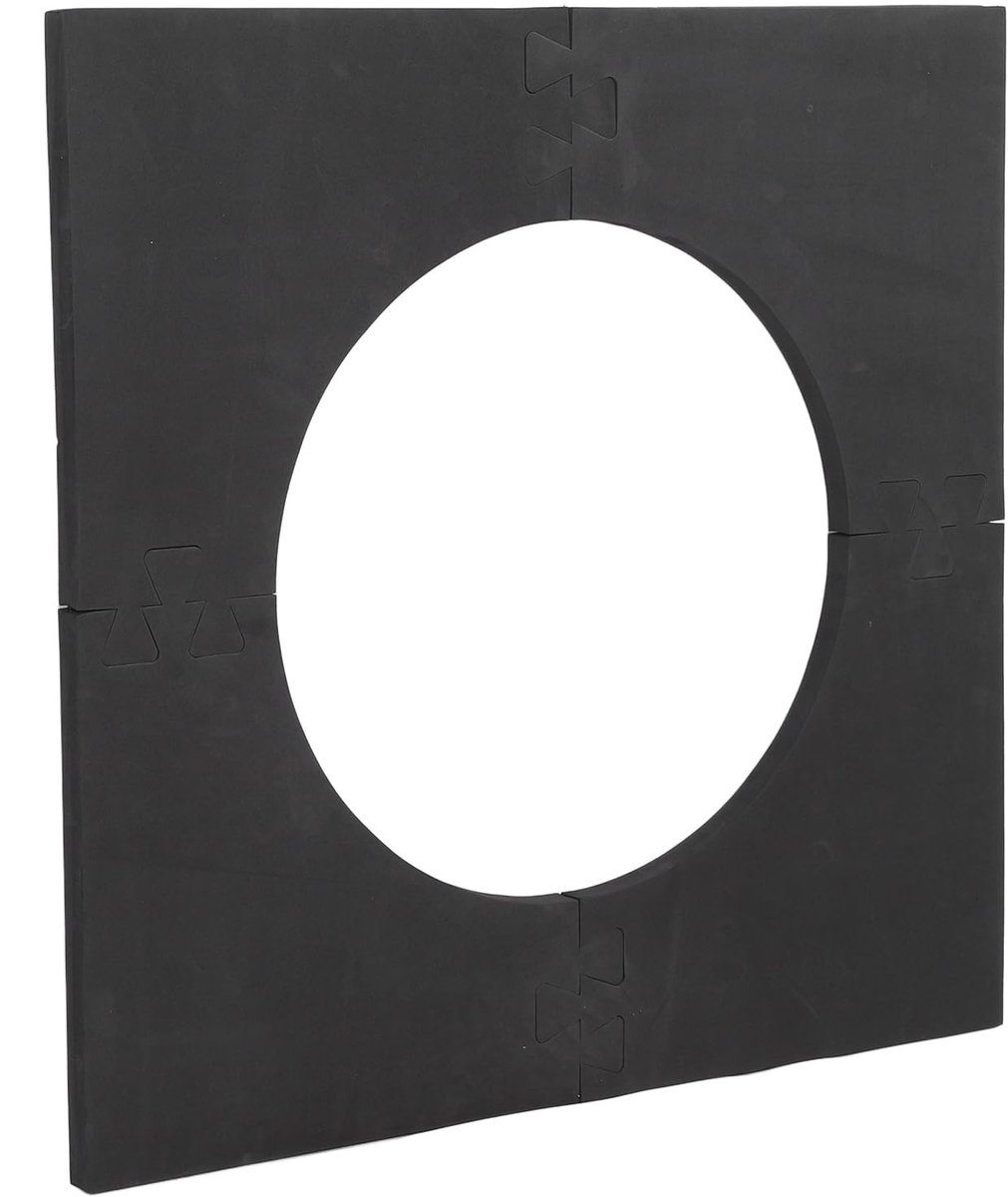 LIVIA HOME - Dartboard Surround Wandbeschermer - EVA Schokabsorber - Eenvoudige Montage - Universele Pasvorm - Bescherming voor dartbord - Veiligheid...