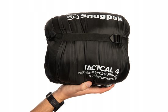 Snugpak Tactical 4 Slaapzak - Zwart - Rechts - -12°C/-17°C van Snugpak — afbeelding 2