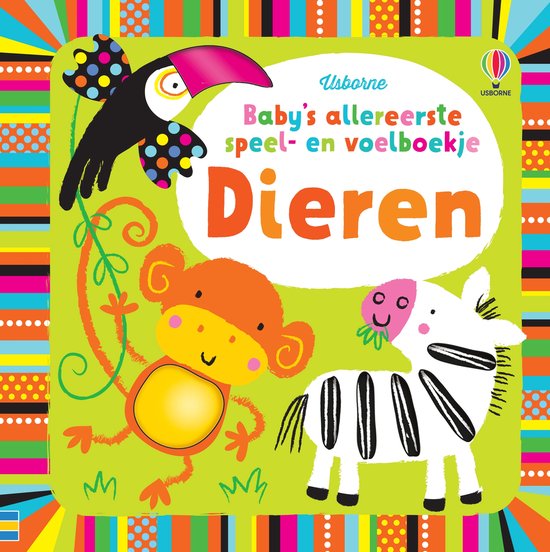 Baby's allereerste speel- en voelboekje- Dieren - cover