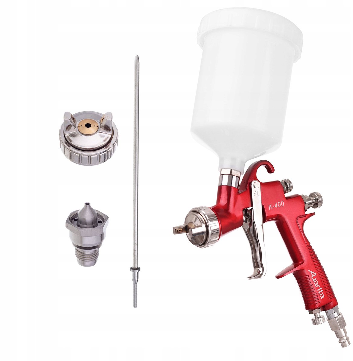 Auarita K-400 LVMP Spuitpistool 1.4+1.8mm voor Professioneel Spuitwerk