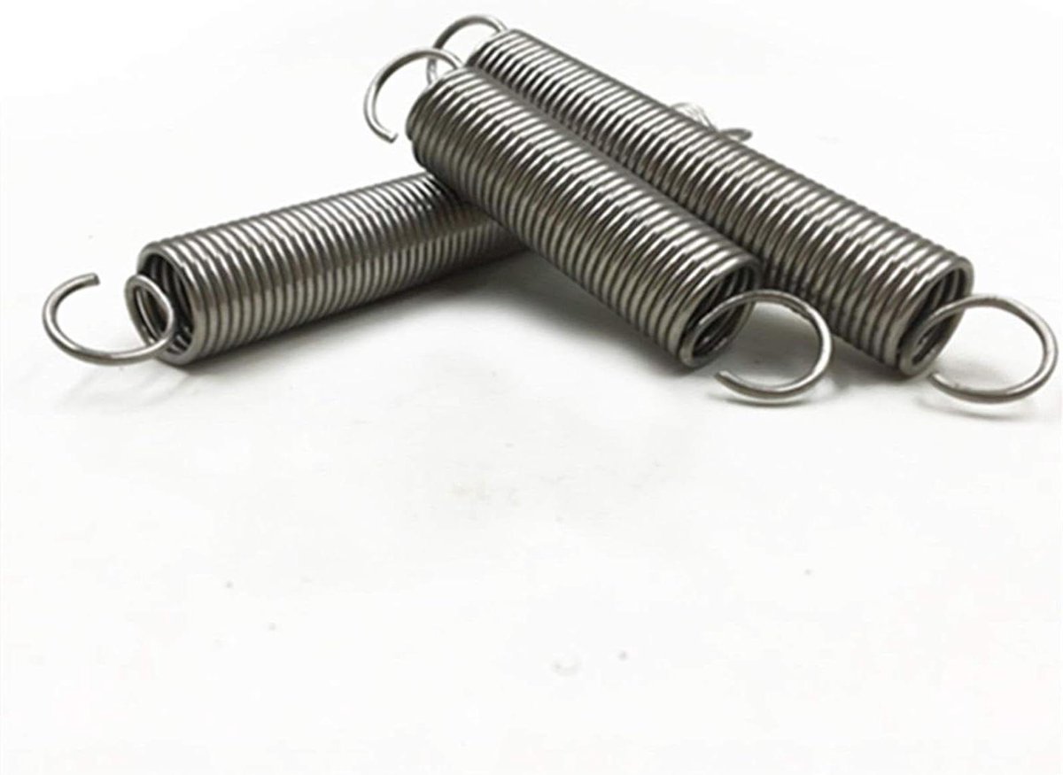 Compressieveren - Metalen veren - Machineonderdelen - Sterke corrosiebestendigheid - 4x25x150mm - Metaal