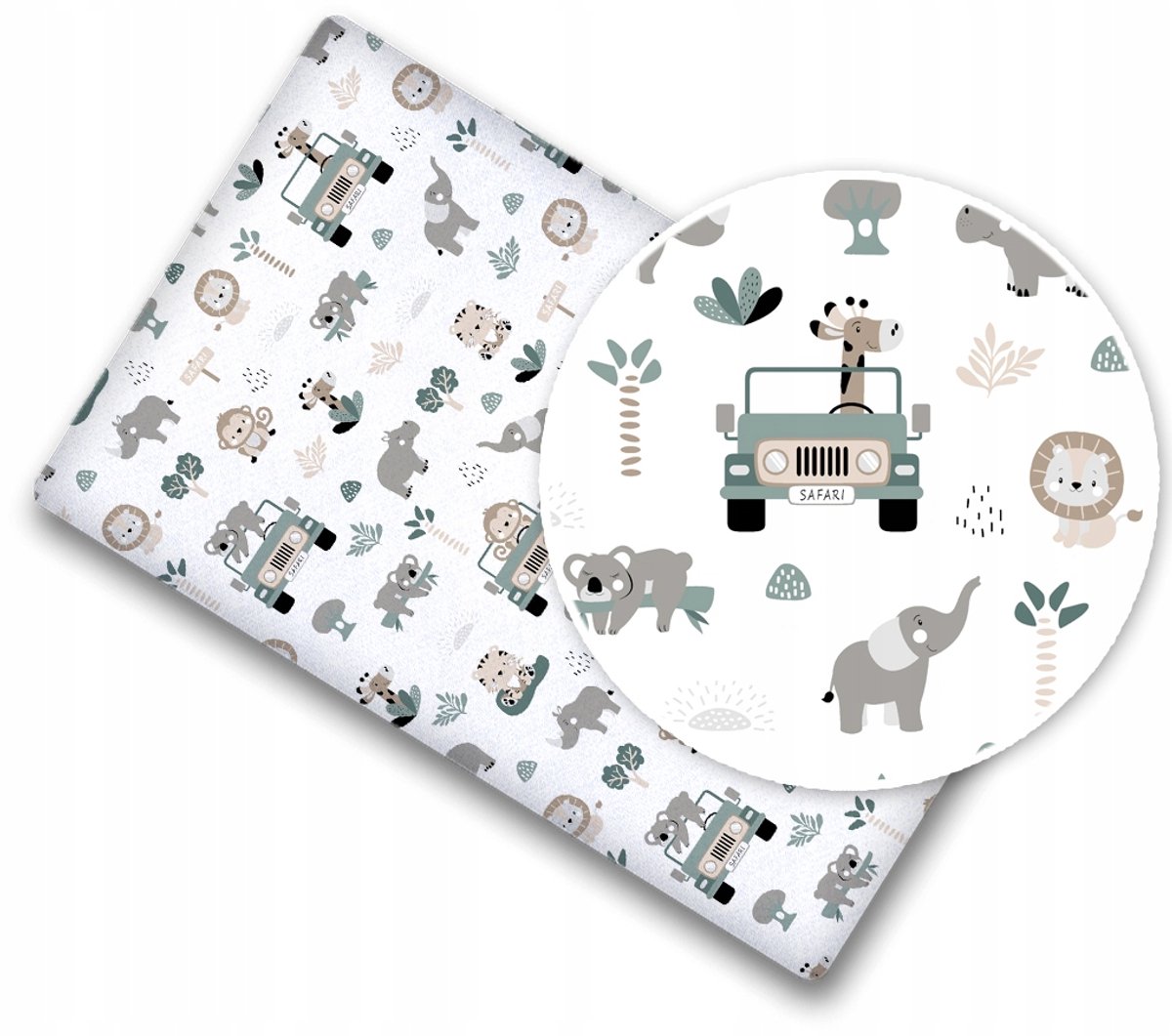 Babymam Wieg Laken 90x40 cm met Elastiek - 100% Katoen