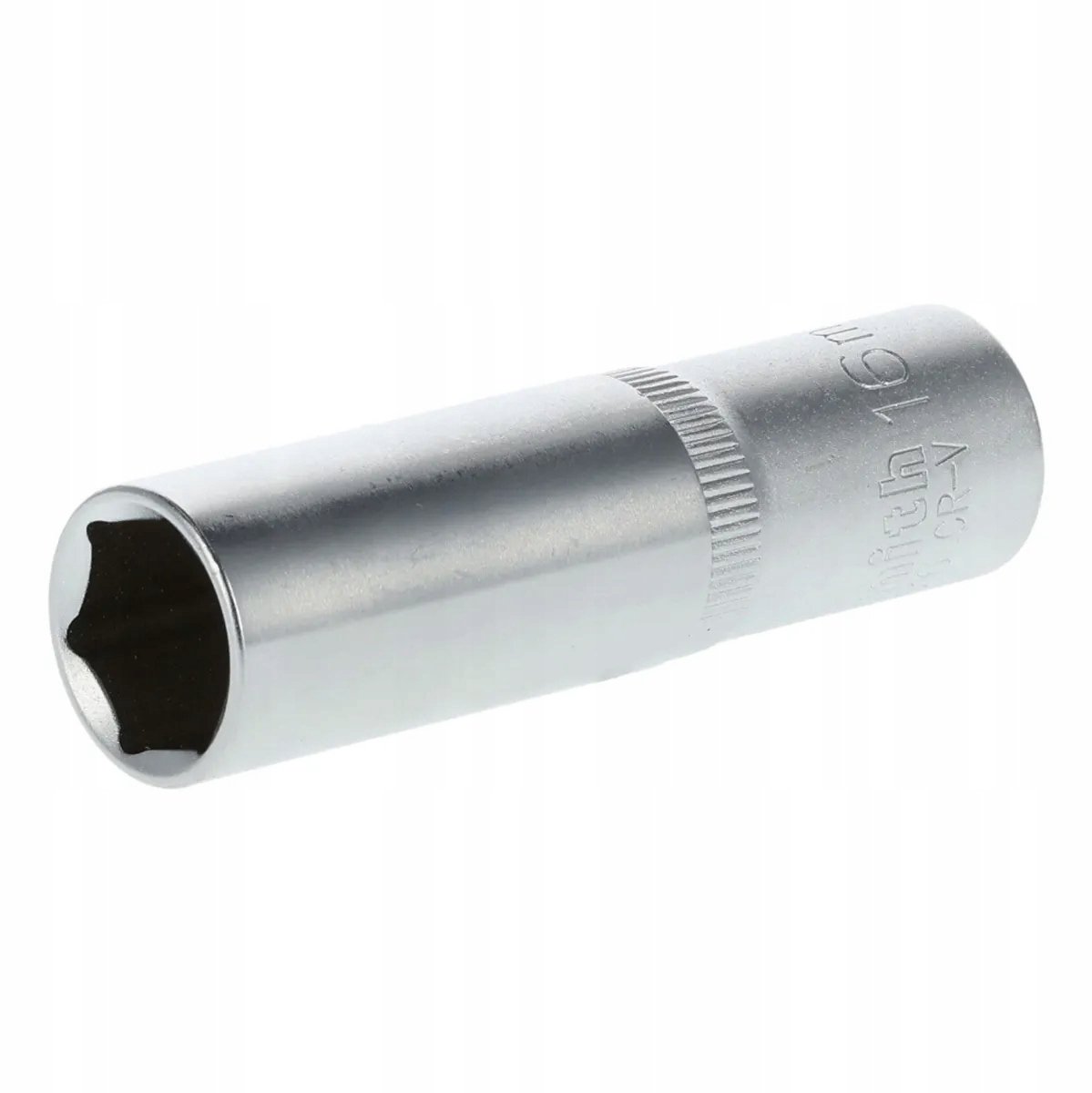 Schmith AS-DRIVE 1/2" Lange Dop 16mm CrV - Kracht en Duurzaamheid