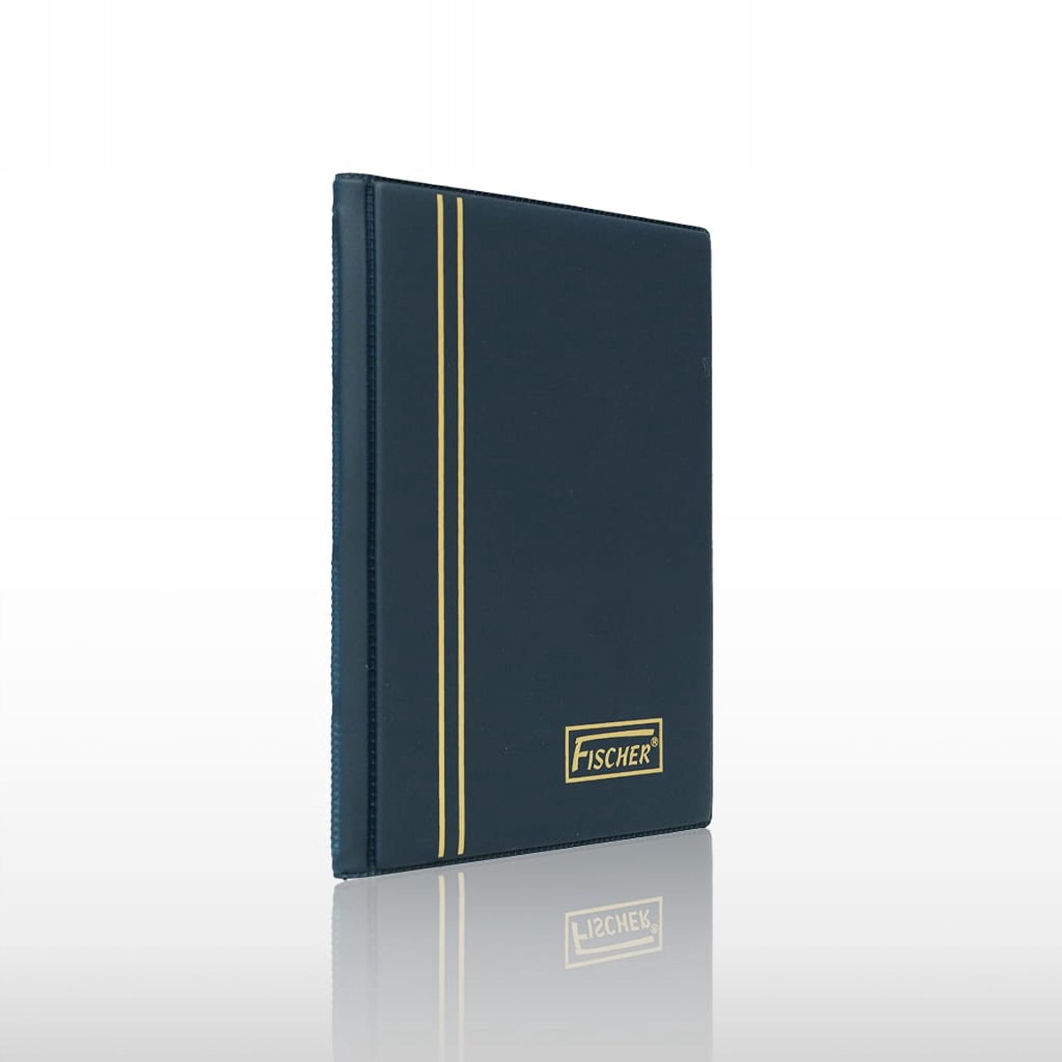 Fischer Muntalbum Premium - Granaatblauw, 96 Munten