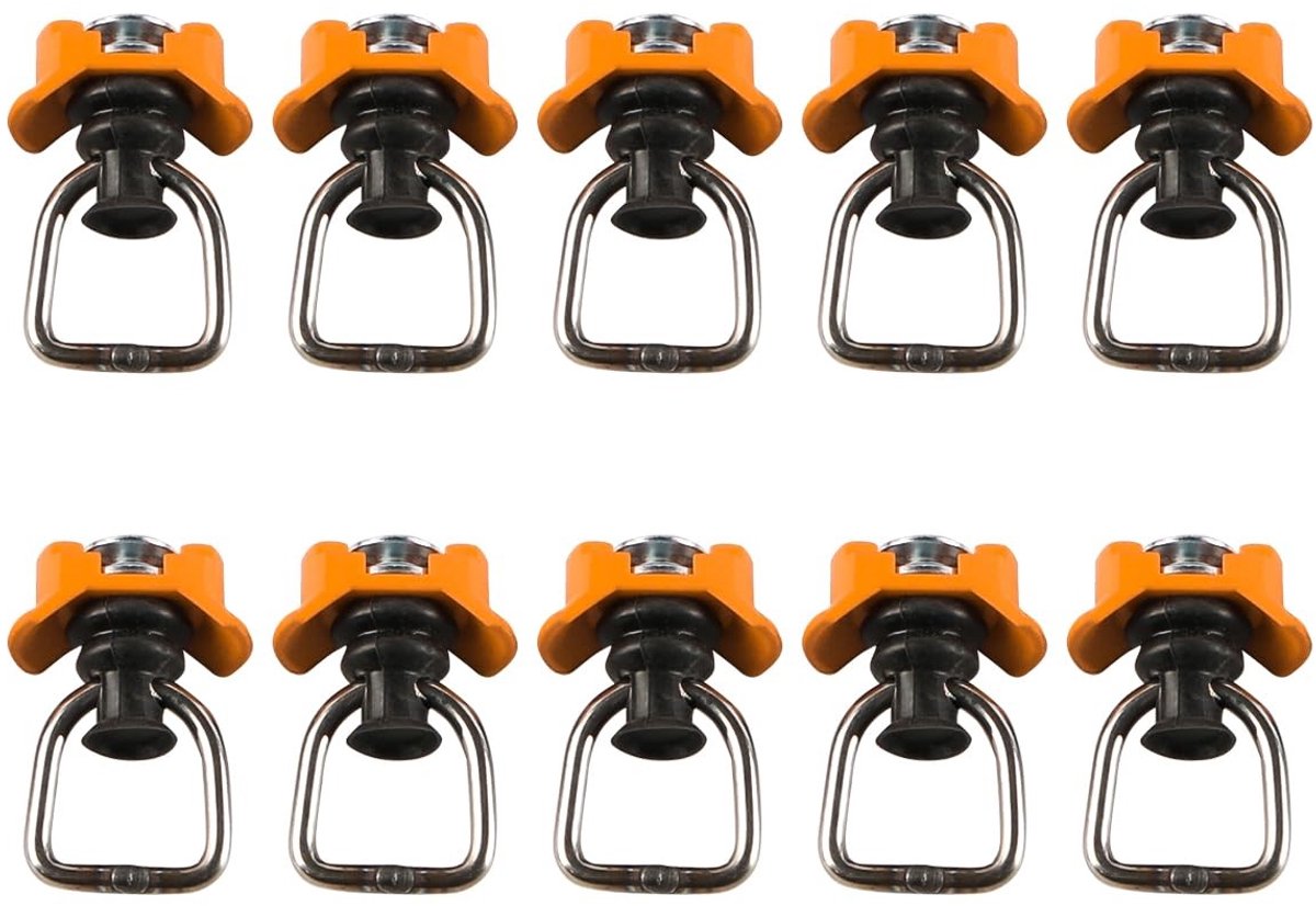 Dailygoods - Aluminium Railslot met Bevestigingsgesp voor Campers