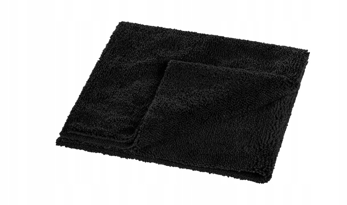 Naadloze Microvezeldoek Kaja 40x40cm 380g/m² Zwart