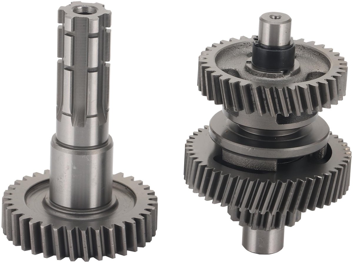 ZEYNOMAX- Rebuild Kit 15T Tandwielas - Vervanging voor 200cc Motor ATV - Schacht diameter 15mm - Eenvoudig te installeren - Vermindert wrijving - Beschermt transmissiecomponenten - Versnellingsas