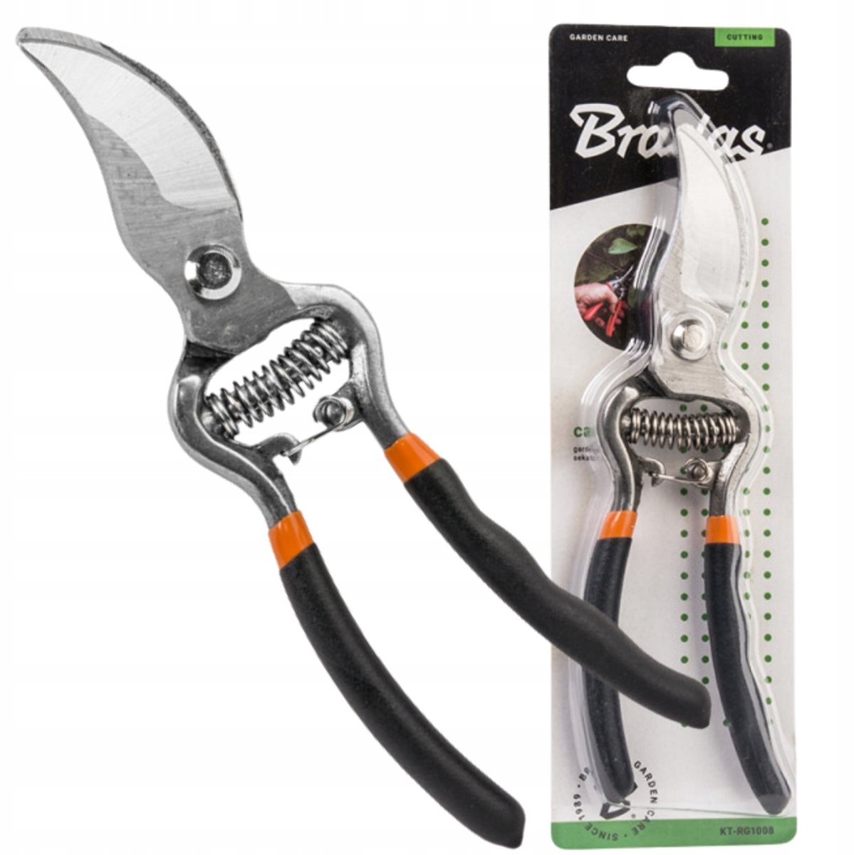 Sterke snoeischaar 8" Koolstofstaal - Antisliphandvat