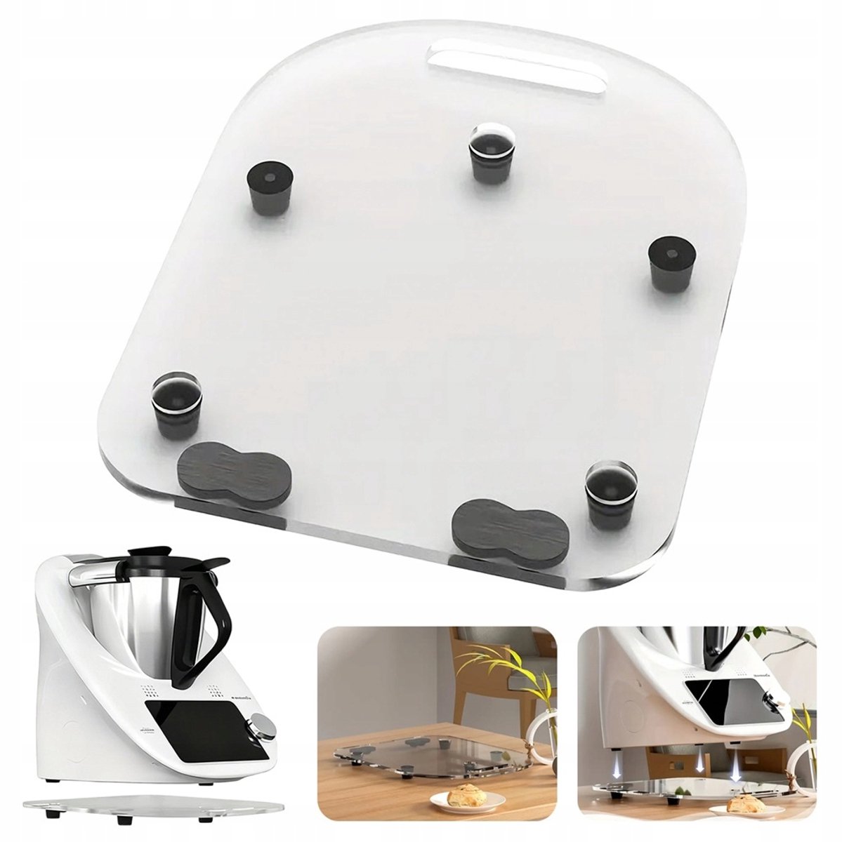 Verrijdbare Plank voor Thermomix TM6/TM5 - Keukenblad Accessoire
