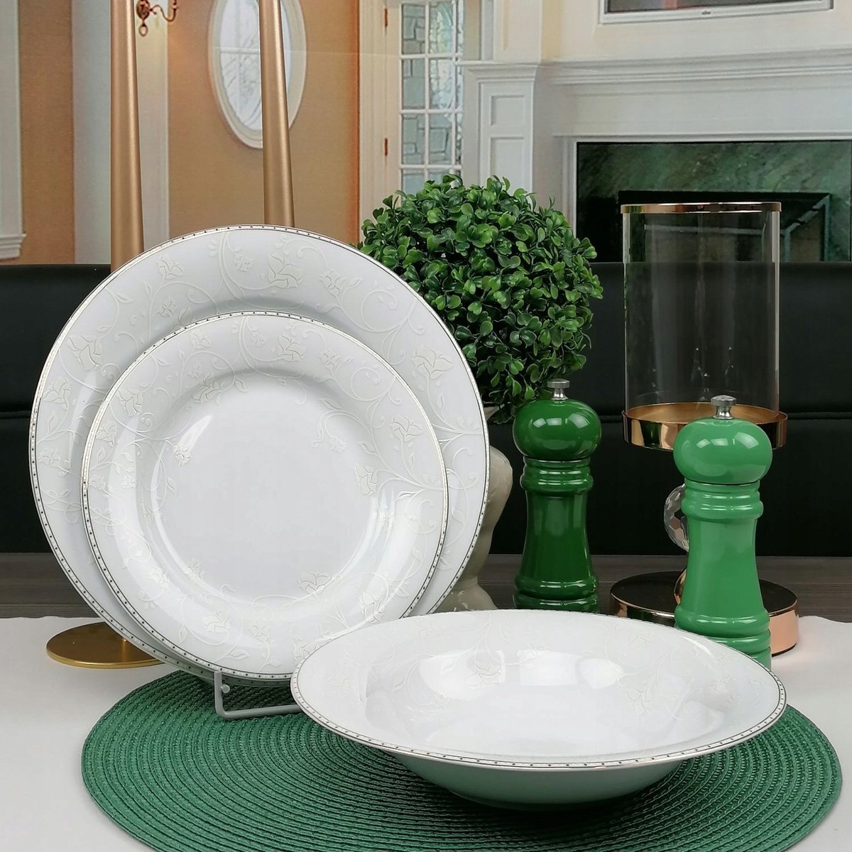 Bogucice Julia Gold Plus Servies - 18 Delig voor 6 Personen