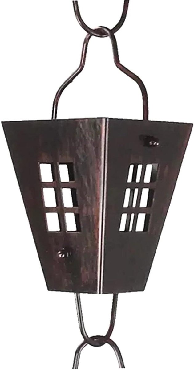 Regenketting - Waterafleider - Dakgoot Afvoer - Aluminium Constructie - 240 cm - Metaal