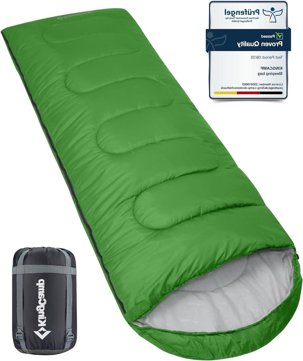 Slaapzak - Kampeerzak - Outdoor slapen - Waterdicht en compact - 3 seizoenen - Groen
