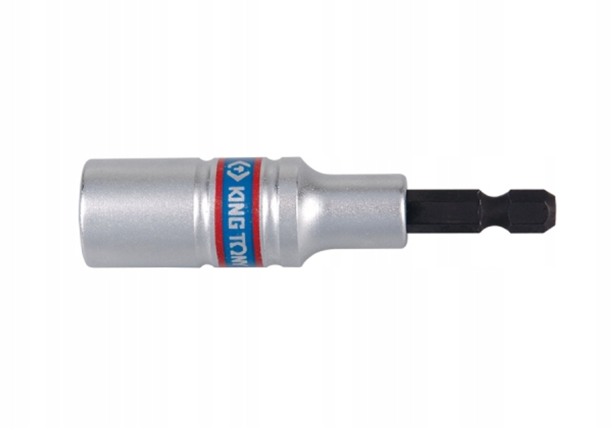King Tony 12-hoekige Dop 1/4" 21mm x 80mm voor Schroefmachines