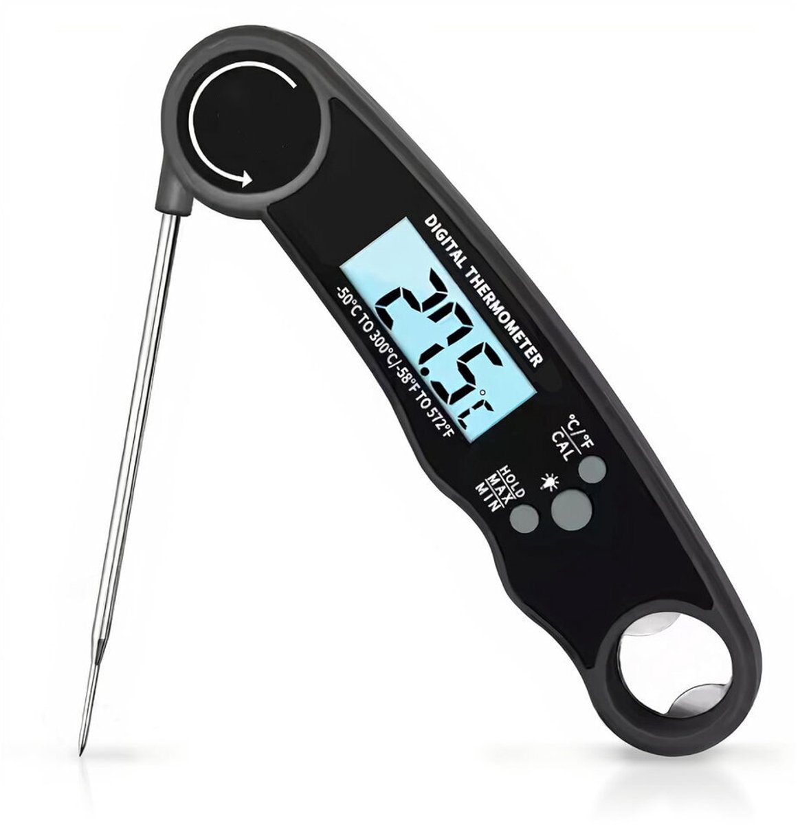 LCD digitale vleesthermometer