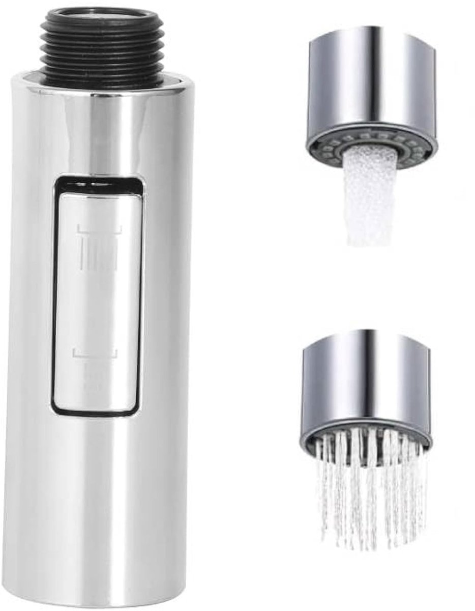 Dailygoods - Waterkraan Spraykop voor Keuken en Badkamer - ABS, Galvaniseerde Afwerking