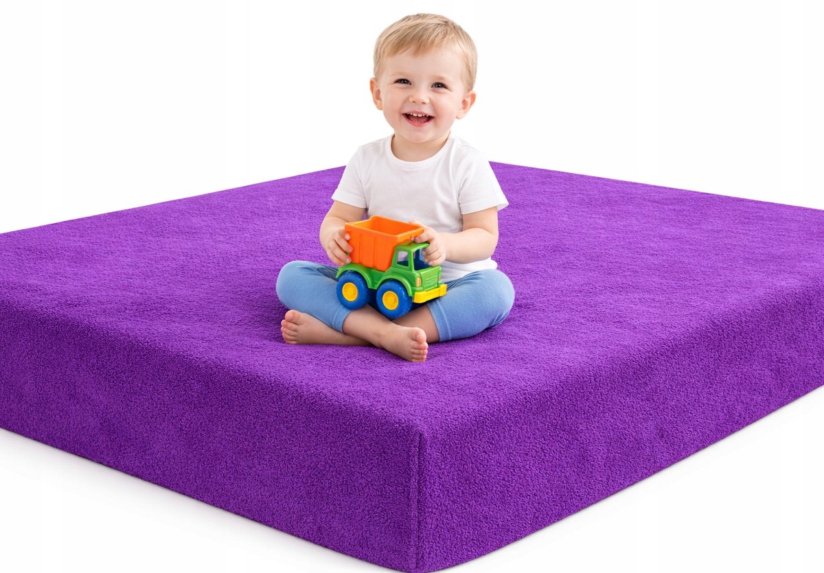 Frotte hoeslaken met elastiek 80x160 cm, zacht katoen, diverse kleuren