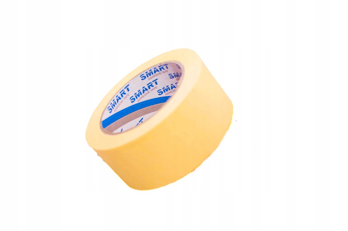 Gele schilderstape 48 mm x 50 m - Hittebestendig tot 80°C