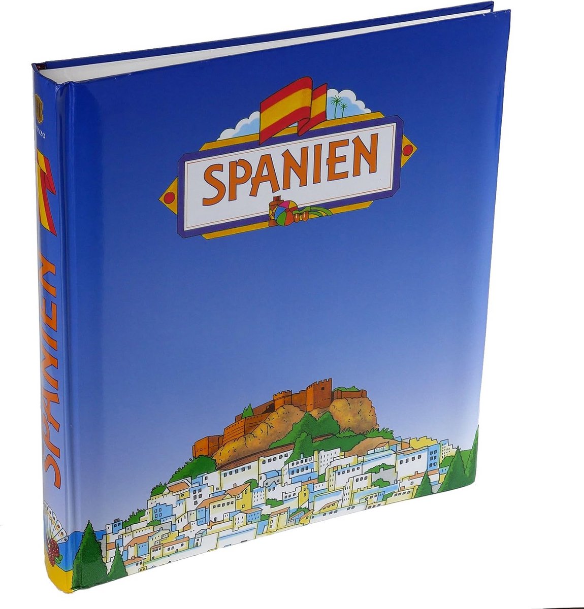 Fotoalbum Spanje - Vakantiealbum - Herinneringen Bewaren - Thema Omslag - 280 x 305 mm - Blauw