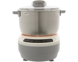 Damenzo - Deegmachine - Deegkneedmachine - Keukenmachine - Deegmixer - Mixer - Kneedmachine - 250 W - Capaciteit 7 Liter - Wit