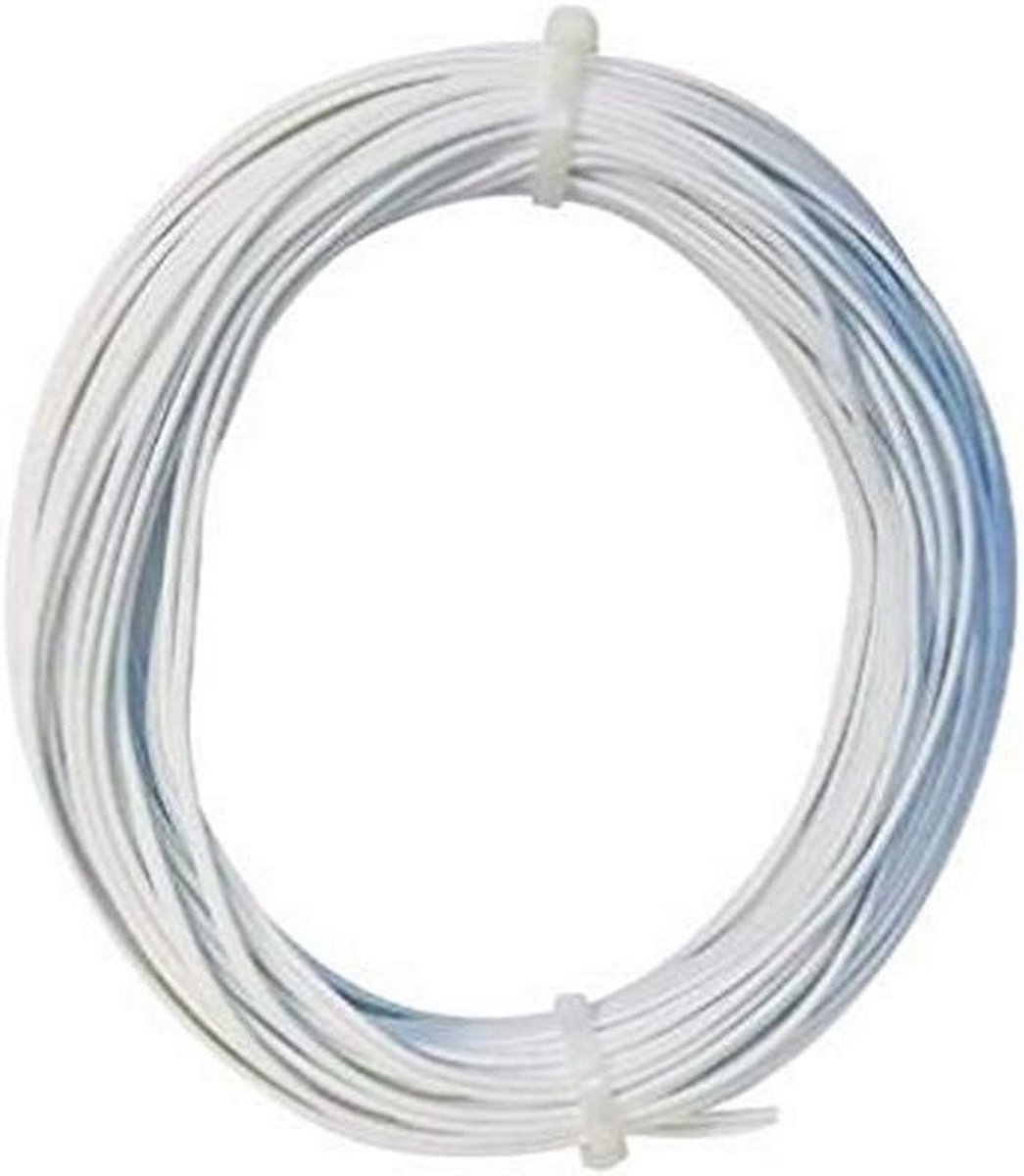 Belkabel - Deurkabel - Deurbel Installatie - Laagspanning - 10 meter - Wit
