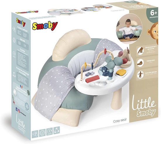 Babyzitje met tafel - Peuterstoel Speeltafel - Ontspannen Spelen - Met Rugleuning - 66 x 70 cm - Veelkleurig — afbeelding 3