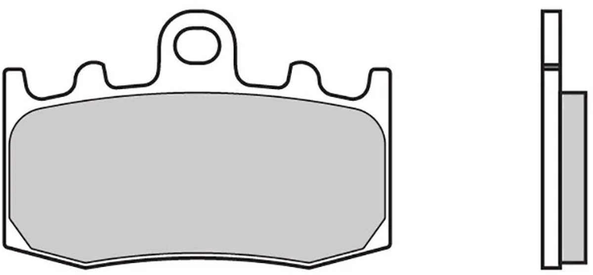 Brembo 07bb26sr Remblokken Transparant