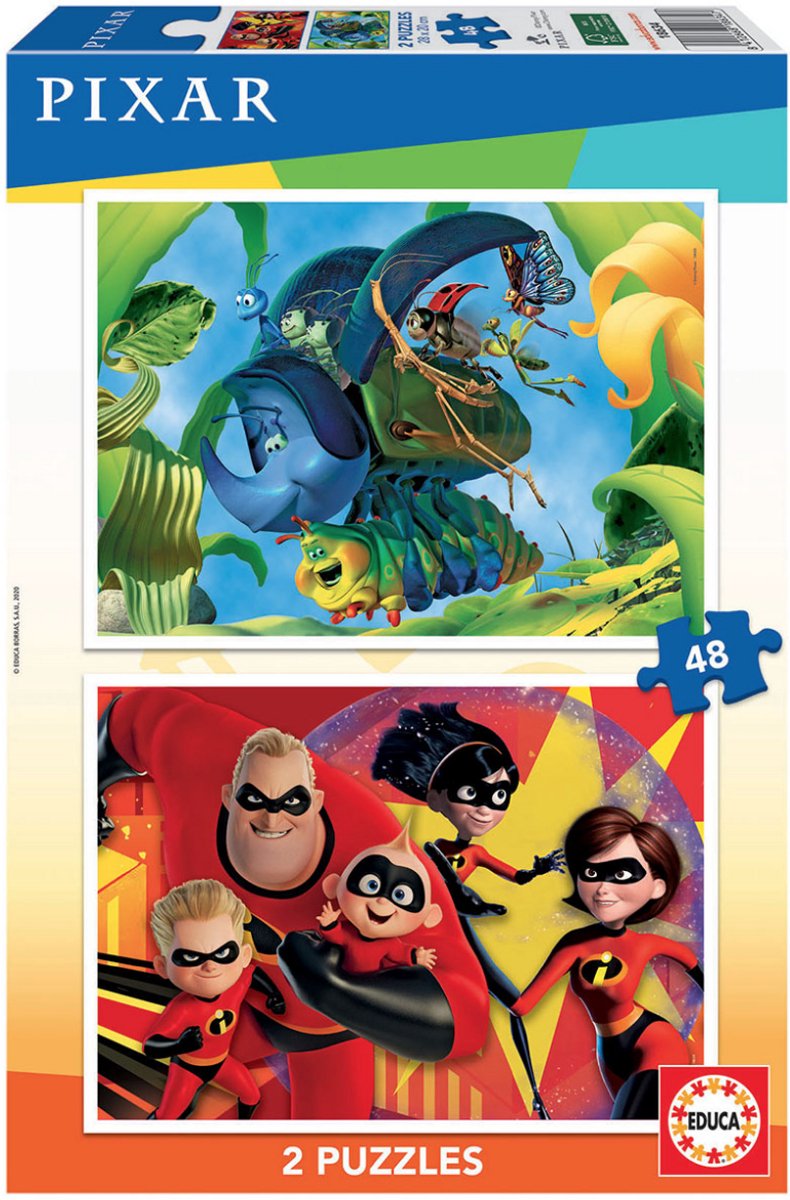 Pixar - 2 x 48 stukjes