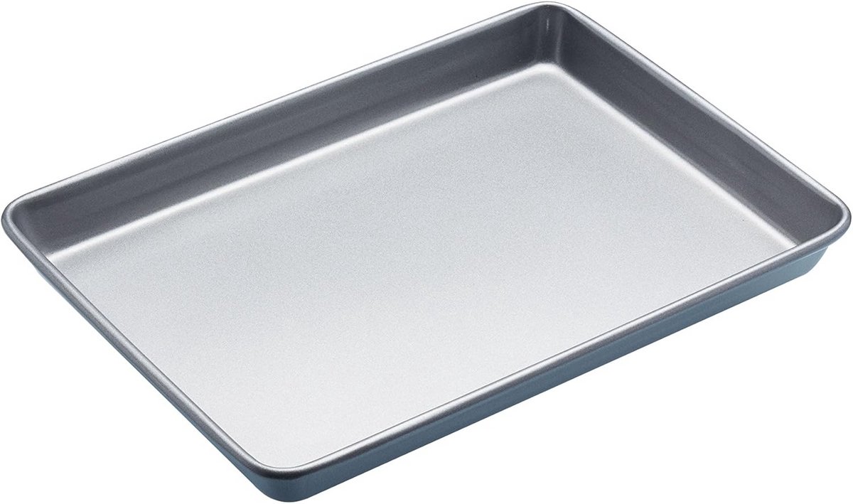 Braadslee Bakplaat - Ovenbak - Familie Maaltijden - Anti-aanbaklaag - 33 x 24 cm - Zwart