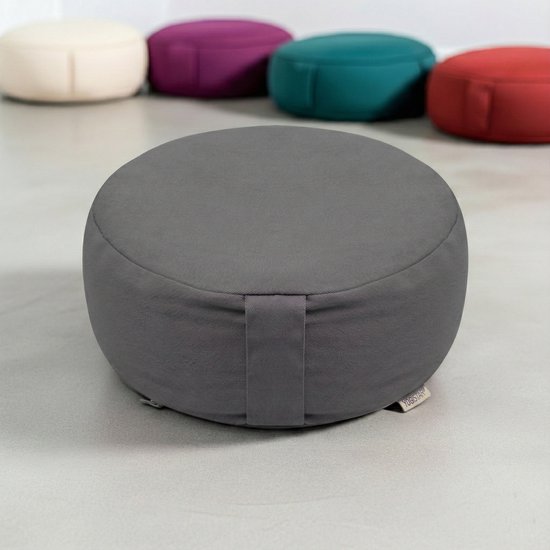 Meditation cushion - round - Dhyana ivory Meditatiekussen YOGISTAR van YOGISTAR — afbeelding 3