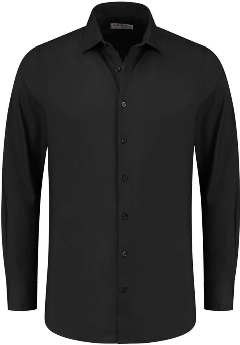 SANTINO FALCO Overhemd Zwart / 3XL