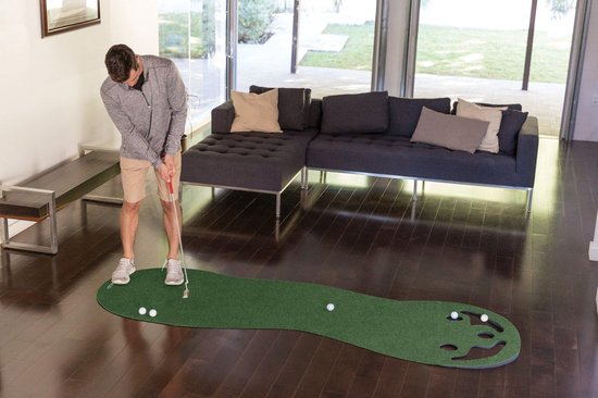 Indoor Golf Putting Green 3 x 9 ft - Perfect voor Thuis en Kantoor — afbeelding 3