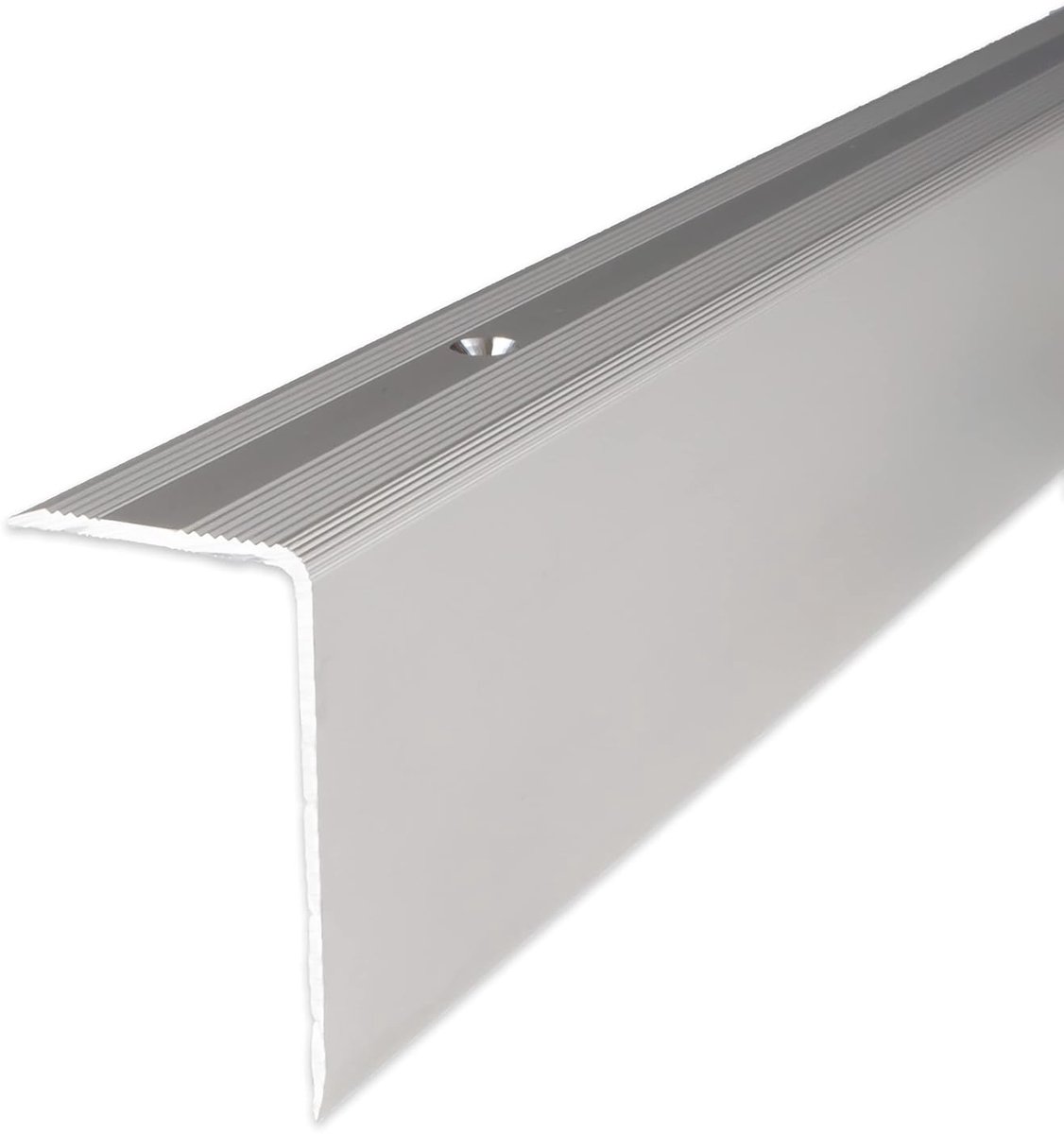 Trapneus Profiel - Trapprofiel Hoekprofiel - Trap Randen Afwerken - Aluminium Hoge Kwaliteit - 1000 mm Lengte - Zilver
