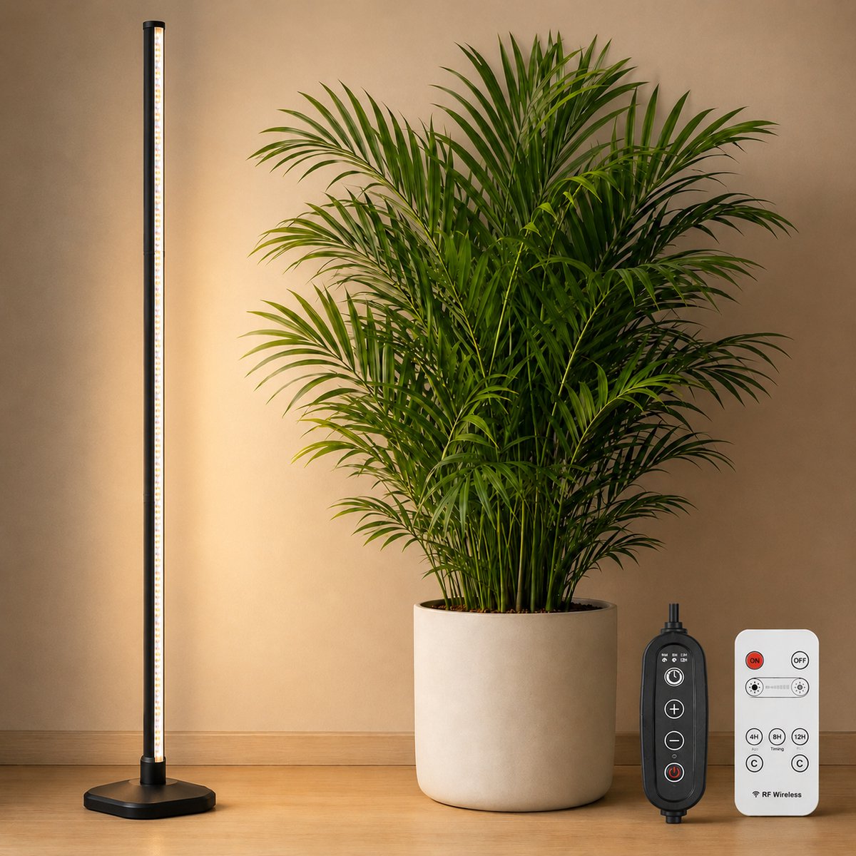 Gloovon® LED Groeilamp - Vollspectrum Plantenlamp met Timer 